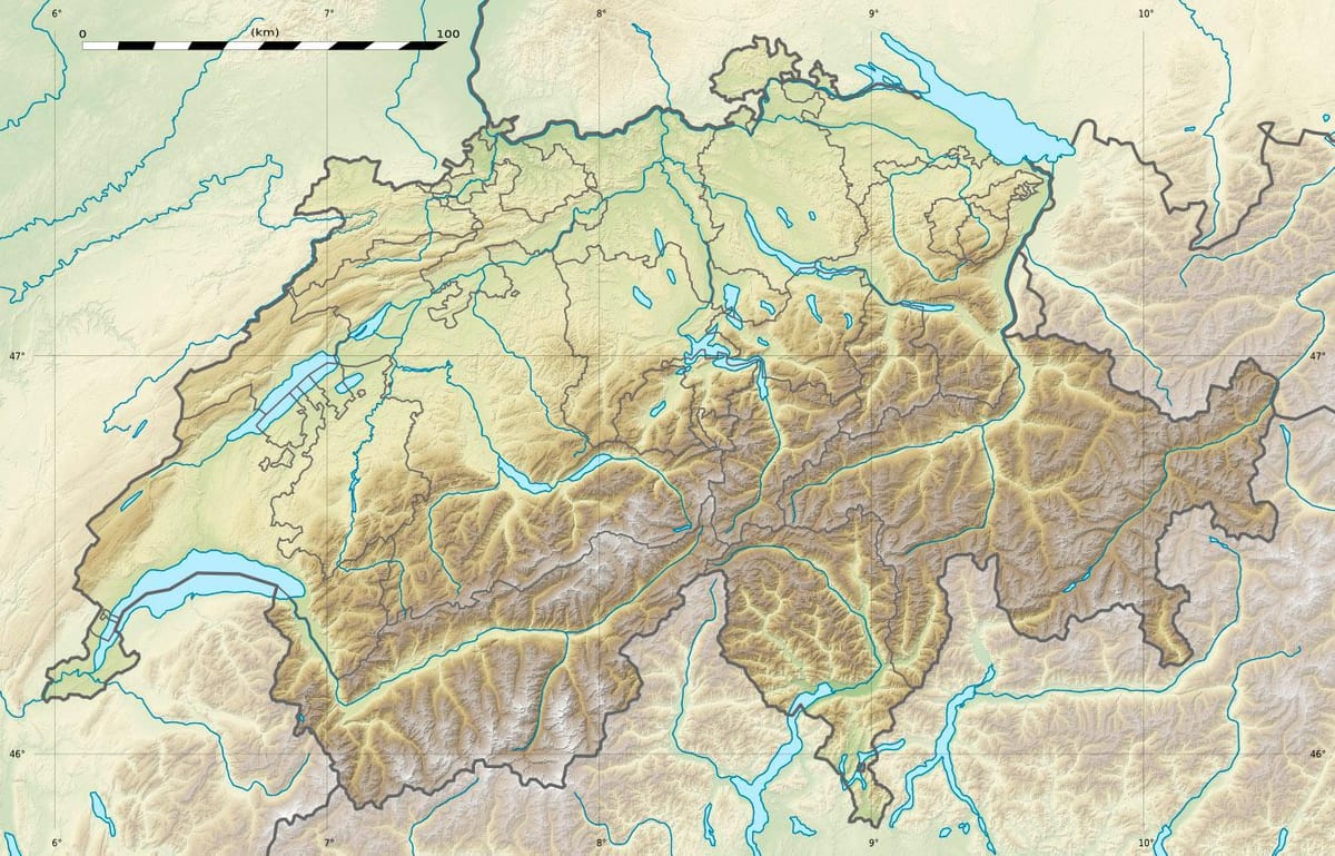zemljevid švice olajšave