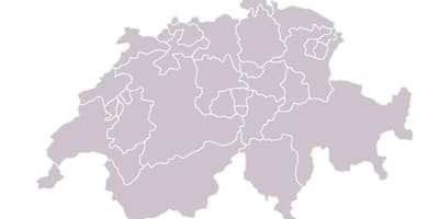 Zemljevid prazen zemljevid švice